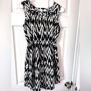 Black and White Dress